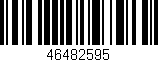Código de barras (EAN, GTIN, SKU, ISBN): '46482595'