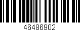Código de barras (EAN, GTIN, SKU, ISBN): '46486902'