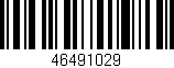 Código de barras (EAN, GTIN, SKU, ISBN): '46491029'