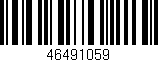 Código de barras (EAN, GTIN, SKU, ISBN): '46491059'