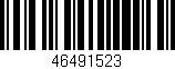 Código de barras (EAN, GTIN, SKU, ISBN): '46491523'