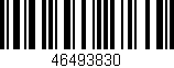 Código de barras (EAN, GTIN, SKU, ISBN): '46493830'