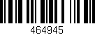 Código de barras (EAN, GTIN, SKU, ISBN): '464945'