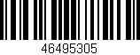 Código de barras (EAN, GTIN, SKU, ISBN): '46495305'