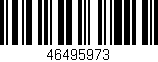Código de barras (EAN, GTIN, SKU, ISBN): '46495973'