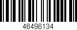 Código de barras (EAN, GTIN, SKU, ISBN): '46496134'