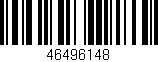 Código de barras (EAN, GTIN, SKU, ISBN): '46496148'