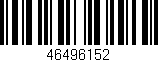 Código de barras (EAN, GTIN, SKU, ISBN): '46496152'