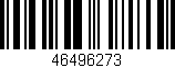 Código de barras (EAN, GTIN, SKU, ISBN): '46496273'