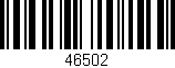 Código de barras (EAN, GTIN, SKU, ISBN): '46502'