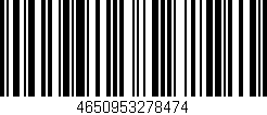 Código de barras (EAN, GTIN, SKU, ISBN): '4650953278474'
