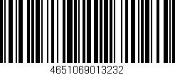 Código de barras (EAN, GTIN, SKU, ISBN): '4651069013232'
