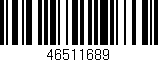 Código de barras (EAN, GTIN, SKU, ISBN): '46511689'
