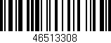 Código de barras (EAN, GTIN, SKU, ISBN): '46513308'