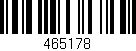 Código de barras (EAN, GTIN, SKU, ISBN): '465178'