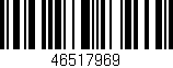 Código de barras (EAN, GTIN, SKU, ISBN): '46517969'