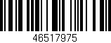 Código de barras (EAN, GTIN, SKU, ISBN): '46517975'