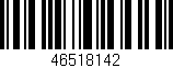 Código de barras (EAN, GTIN, SKU, ISBN): '46518142'
