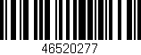 Código de barras (EAN, GTIN, SKU, ISBN): '46520277'