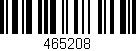 Código de barras (EAN, GTIN, SKU, ISBN): '465208'