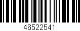 Código de barras (EAN, GTIN, SKU, ISBN): '46522541'