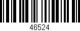 Código de barras (EAN, GTIN, SKU, ISBN): '46524'