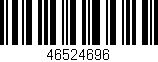 Código de barras (EAN, GTIN, SKU, ISBN): '46524696'