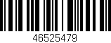 Código de barras (EAN, GTIN, SKU, ISBN): '46525479'
