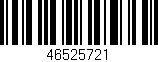 Código de barras (EAN, GTIN, SKU, ISBN): '46525721'