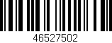 Código de barras (EAN, GTIN, SKU, ISBN): '46527502'