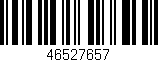 Código de barras (EAN, GTIN, SKU, ISBN): '46527657'