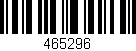 Código de barras (EAN, GTIN, SKU, ISBN): '465296'