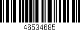 Código de barras (EAN, GTIN, SKU, ISBN): '46534685'