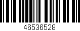 Código de barras (EAN, GTIN, SKU, ISBN): '46536528'