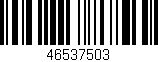 Código de barras (EAN, GTIN, SKU, ISBN): '46537503'