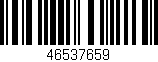 Código de barras (EAN, GTIN, SKU, ISBN): '46537659'