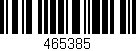 Código de barras (EAN, GTIN, SKU, ISBN): '465385'