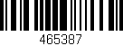 Código de barras (EAN, GTIN, SKU, ISBN): '465387'