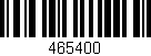 Código de barras (EAN, GTIN, SKU, ISBN): '465400'