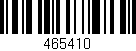 Código de barras (EAN, GTIN, SKU, ISBN): '465410'