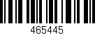 Código de barras (EAN, GTIN, SKU, ISBN): '465445'