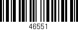Código de barras (EAN, GTIN, SKU, ISBN): '46551'