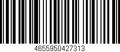 Código de barras (EAN, GTIN, SKU, ISBN): '4655950427313'