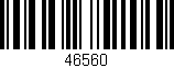 Código de barras (EAN, GTIN, SKU, ISBN): '46560'