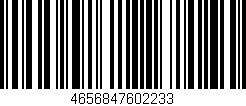 Código de barras (EAN, GTIN, SKU, ISBN): '4656847602233'