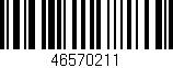 Código de barras (EAN, GTIN, SKU, ISBN): '46570211'