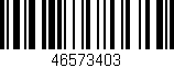 Código de barras (EAN, GTIN, SKU, ISBN): '46573403'