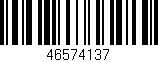 Código de barras (EAN, GTIN, SKU, ISBN): '46574137'