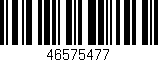 Código de barras (EAN, GTIN, SKU, ISBN): '46575477'