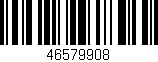 Código de barras (EAN, GTIN, SKU, ISBN): '46579908'